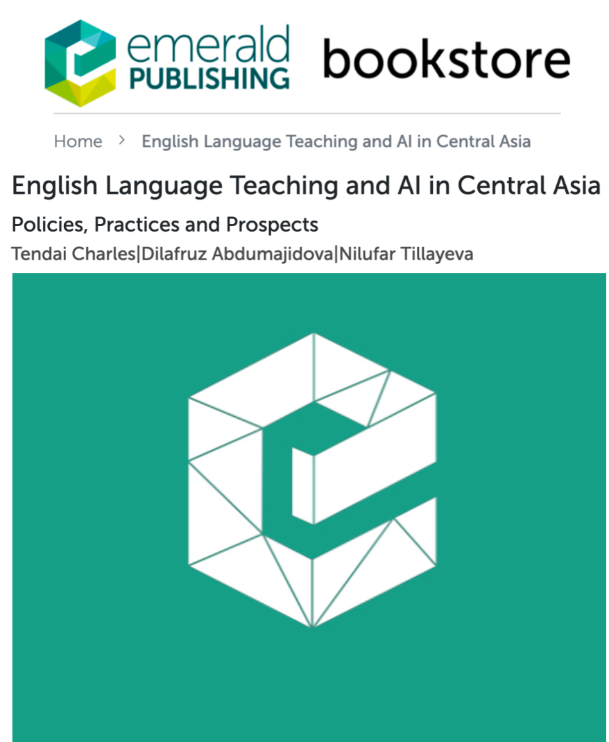 Complete Emerald Publishing page image for English Language Teaching and AI in Central Asia